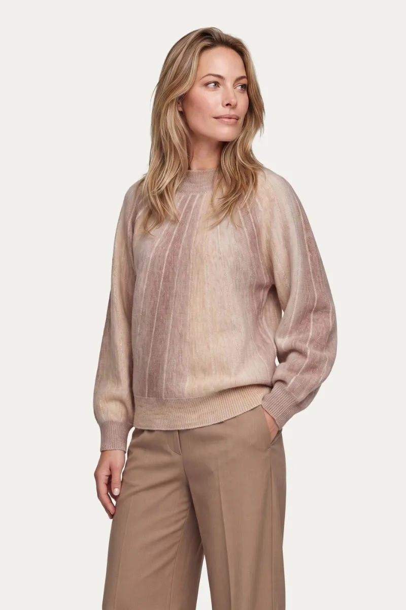 G-maxx Clementine Knit Top Brown Sugar, gebreide top in warme bruine tint